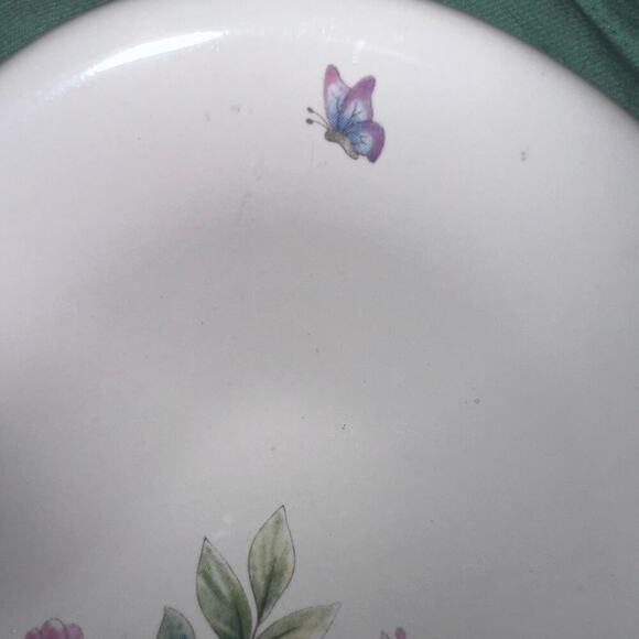 Discontinued 2004 Pflatzgraff Meadow Lane Heart Shape Dish Set Of 2 - Picture 5 of 5